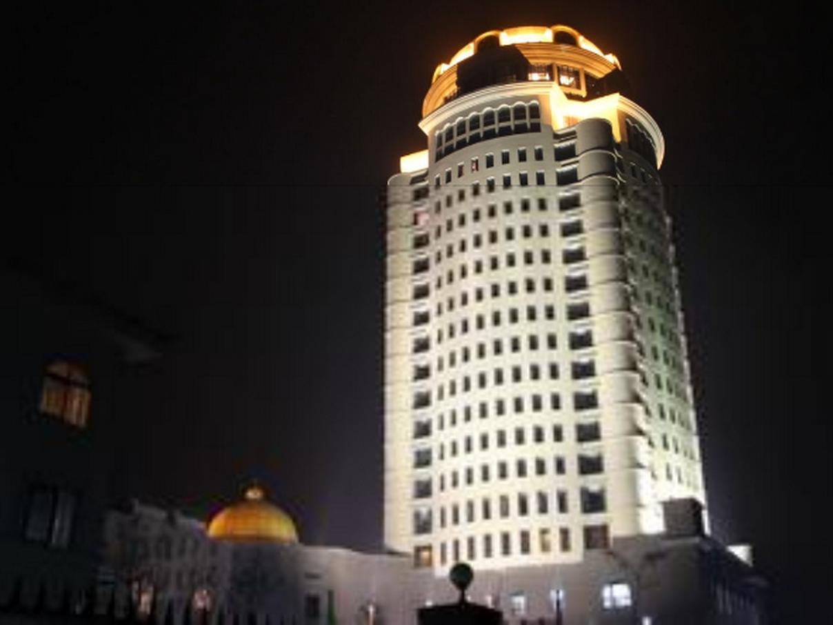 Golden Mountain International Hotel Laiyang Exteriör bild