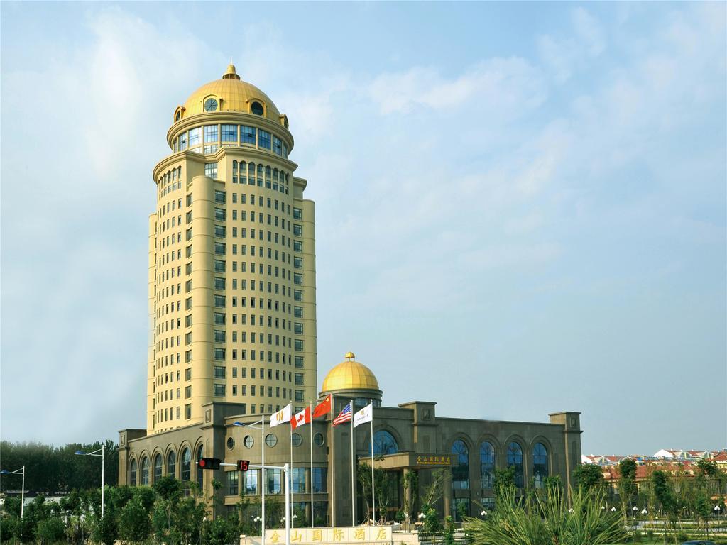 Golden Mountain International Hotel Laiyang Exteriör bild